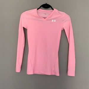 Under Armour Heat Gear Pink Shirt